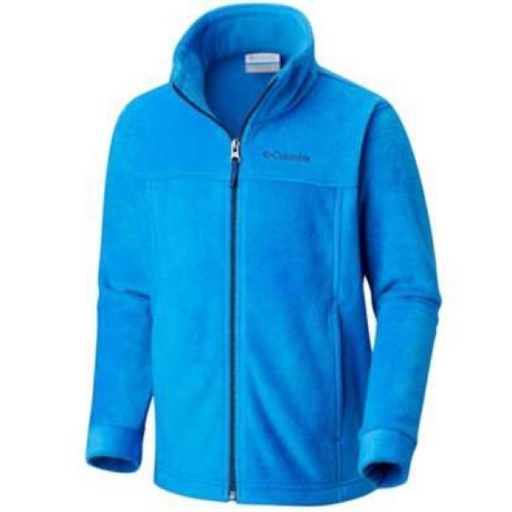 Columbia boys sweater jacket blue bright 14/16